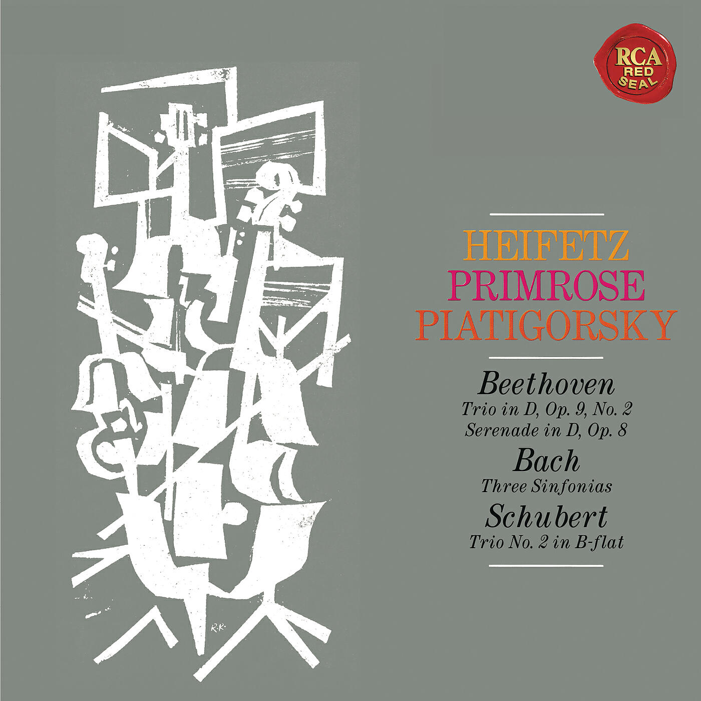 Gregor Piatigorsky - String Trio in B-Flat Major, D. 581: I. Allegro moderato