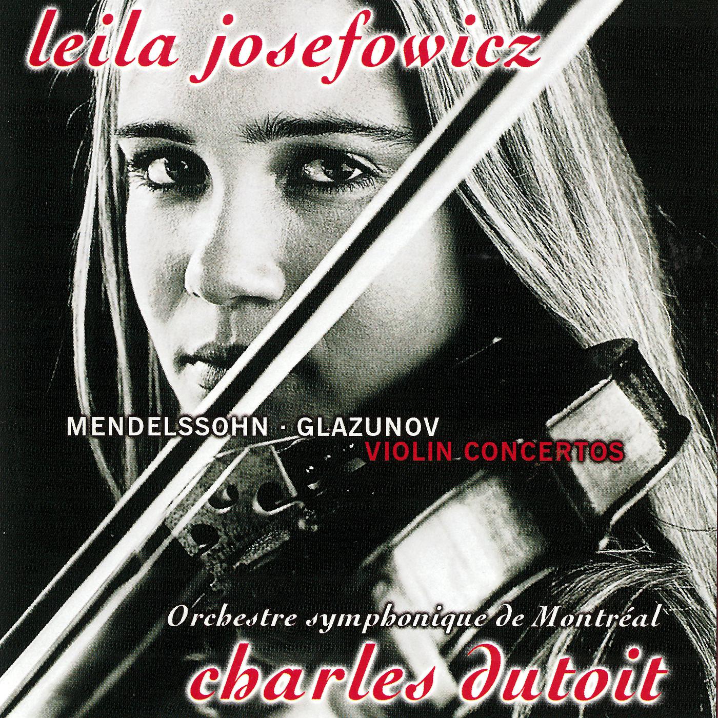 Постер альбома Mendelssohn & Glazunov: Violin Concertos / Tchaikovsky: Valse-Scherzo