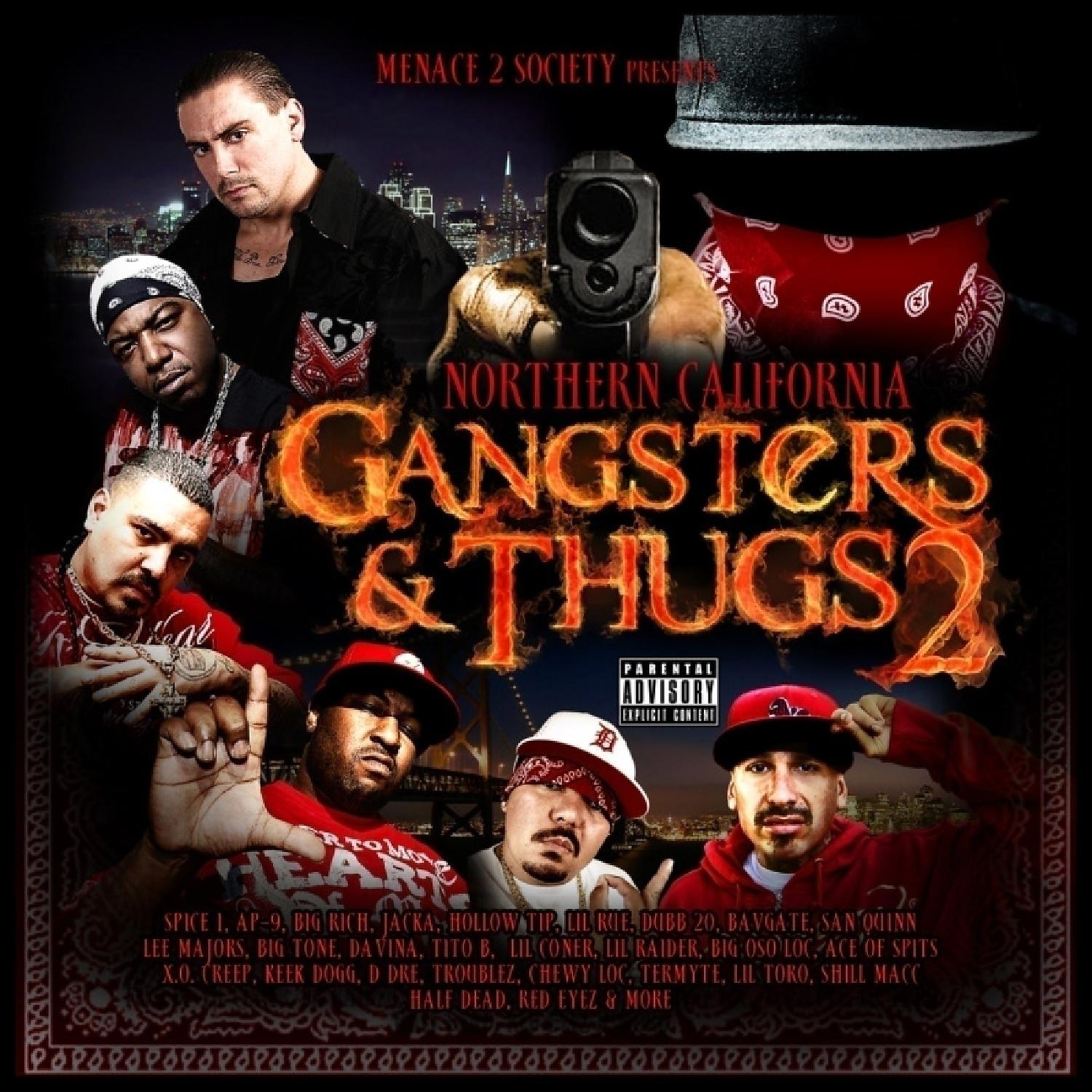Постер альбома Menace 2 Society Presents: Northern California Gangsters & Thugs, Vol. 2