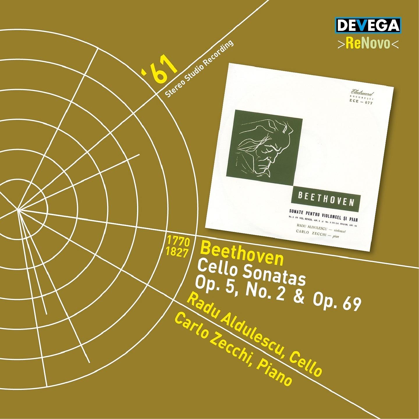 Постер альбома Beethoven: Cello Sonatas, Op. 5 No. 2 & Op. 69