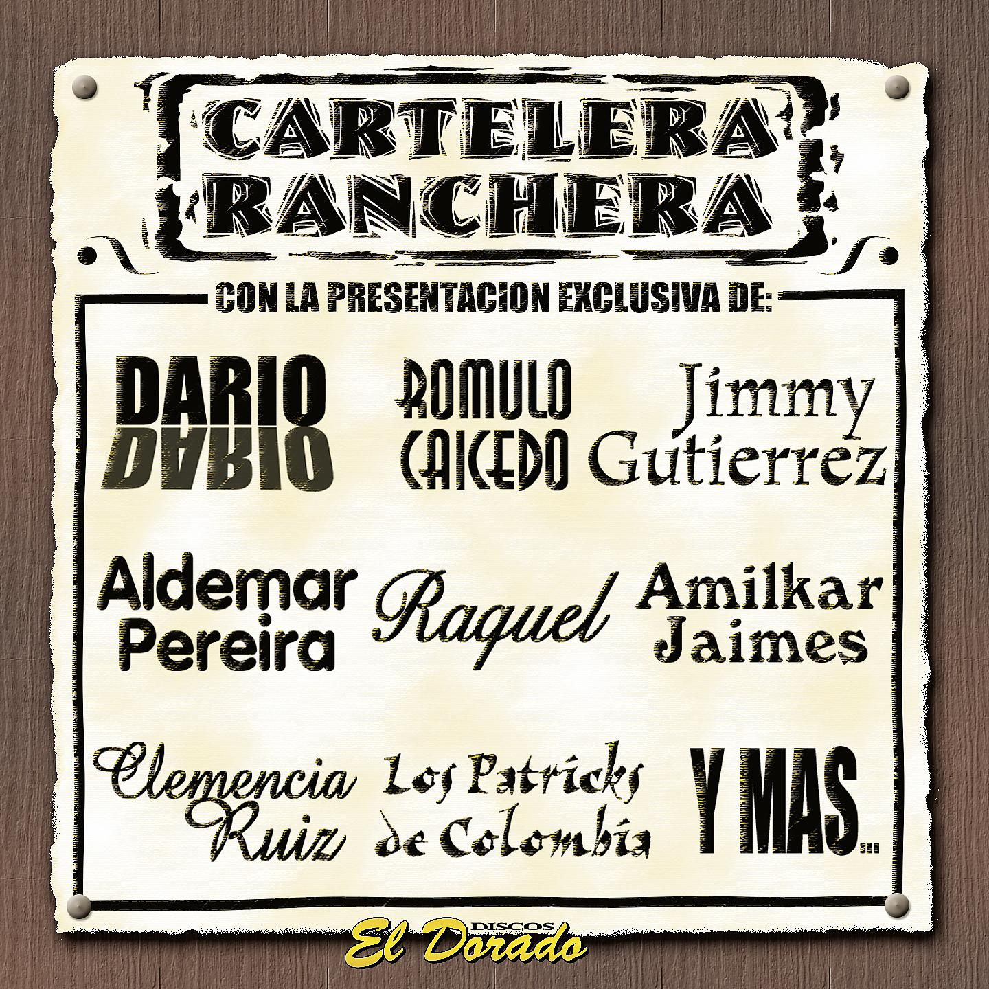 Постер альбома Cartelera Ranchera