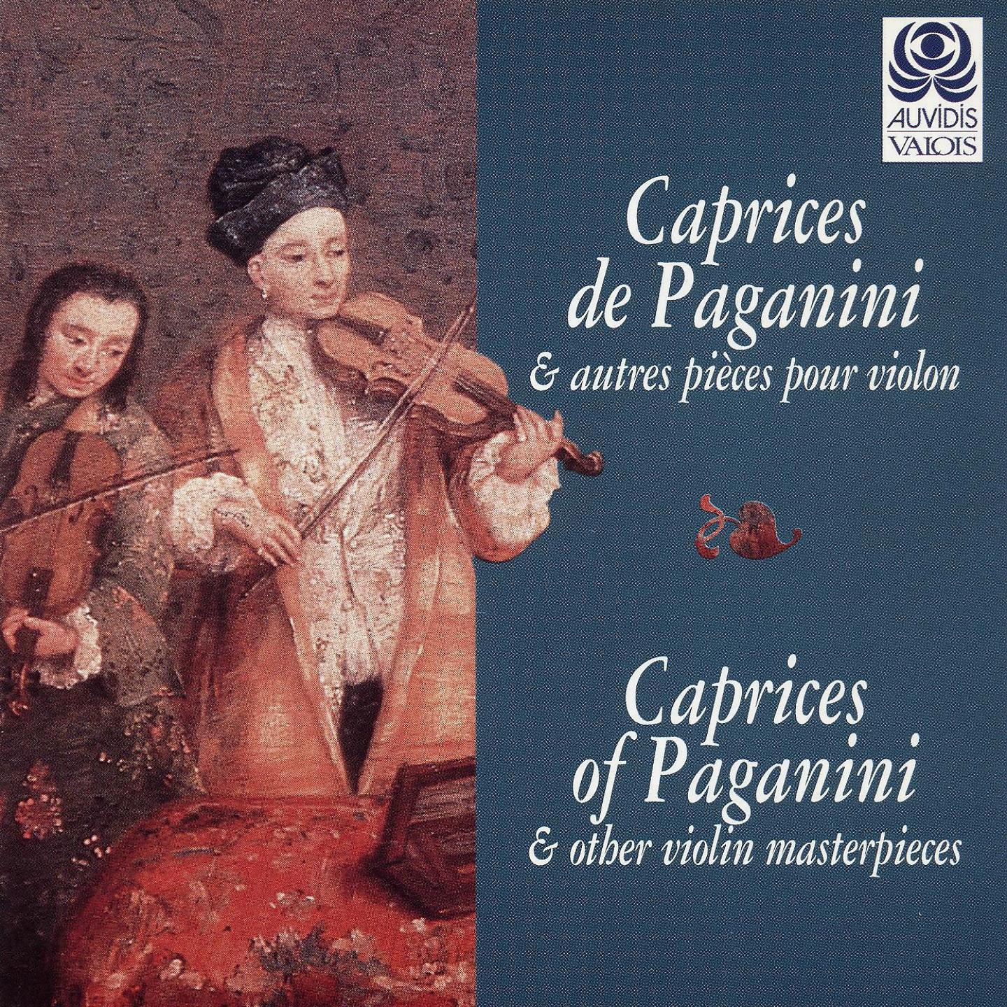 Постер альбома Caprices de Paganini et autres pièces pour violon
