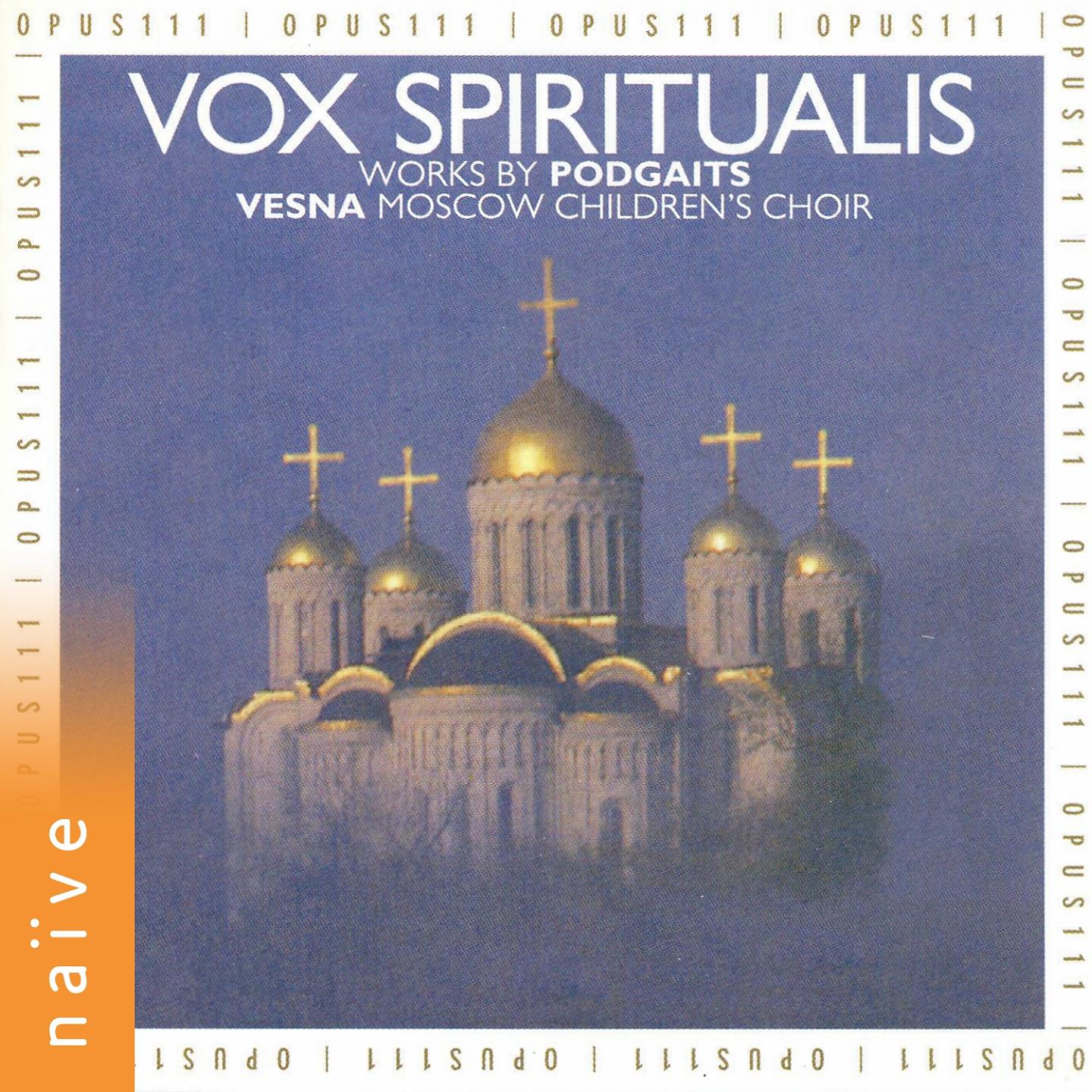 Постер альбома Vox Spiritualis