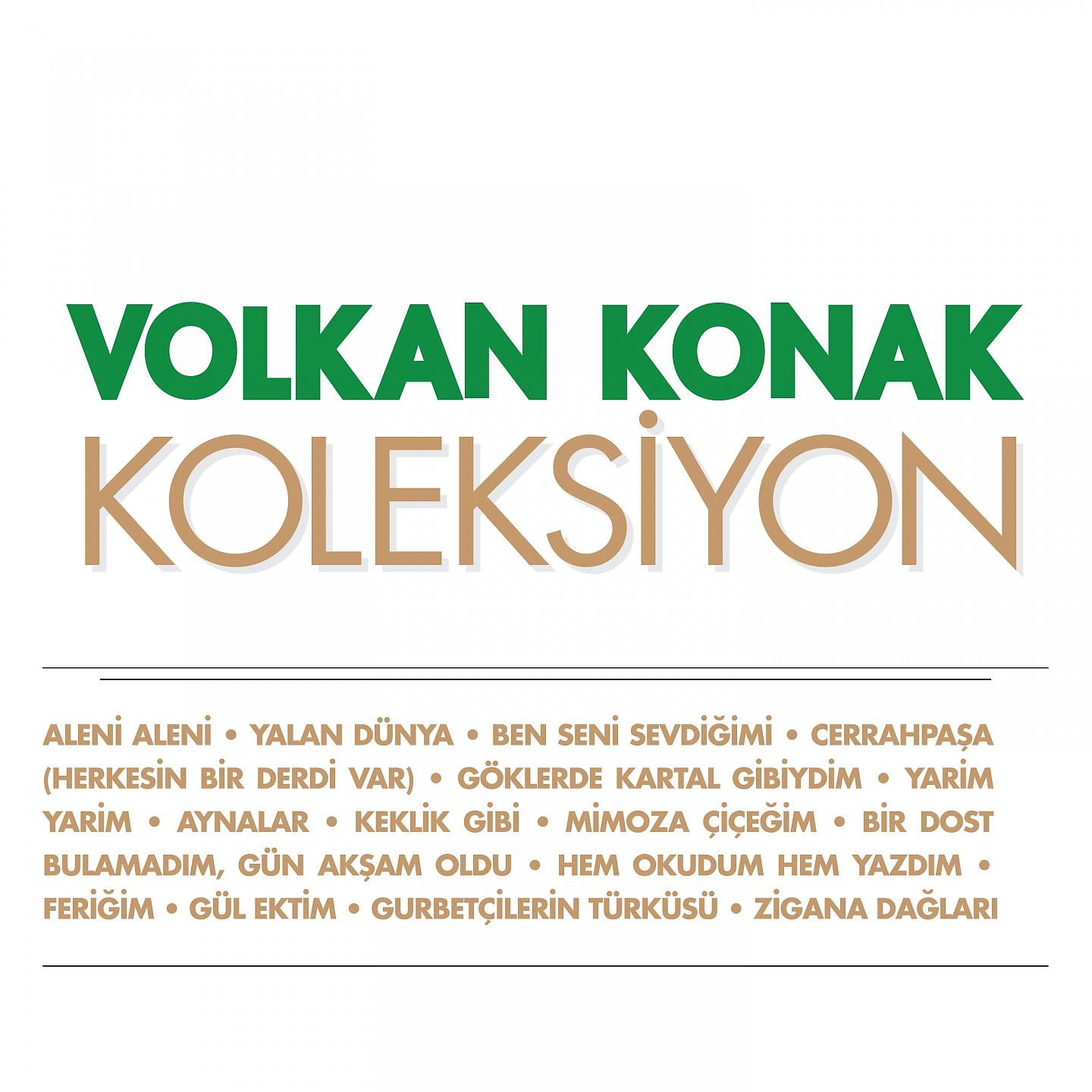 Постер альбома Volkan Konak Koleksiyon