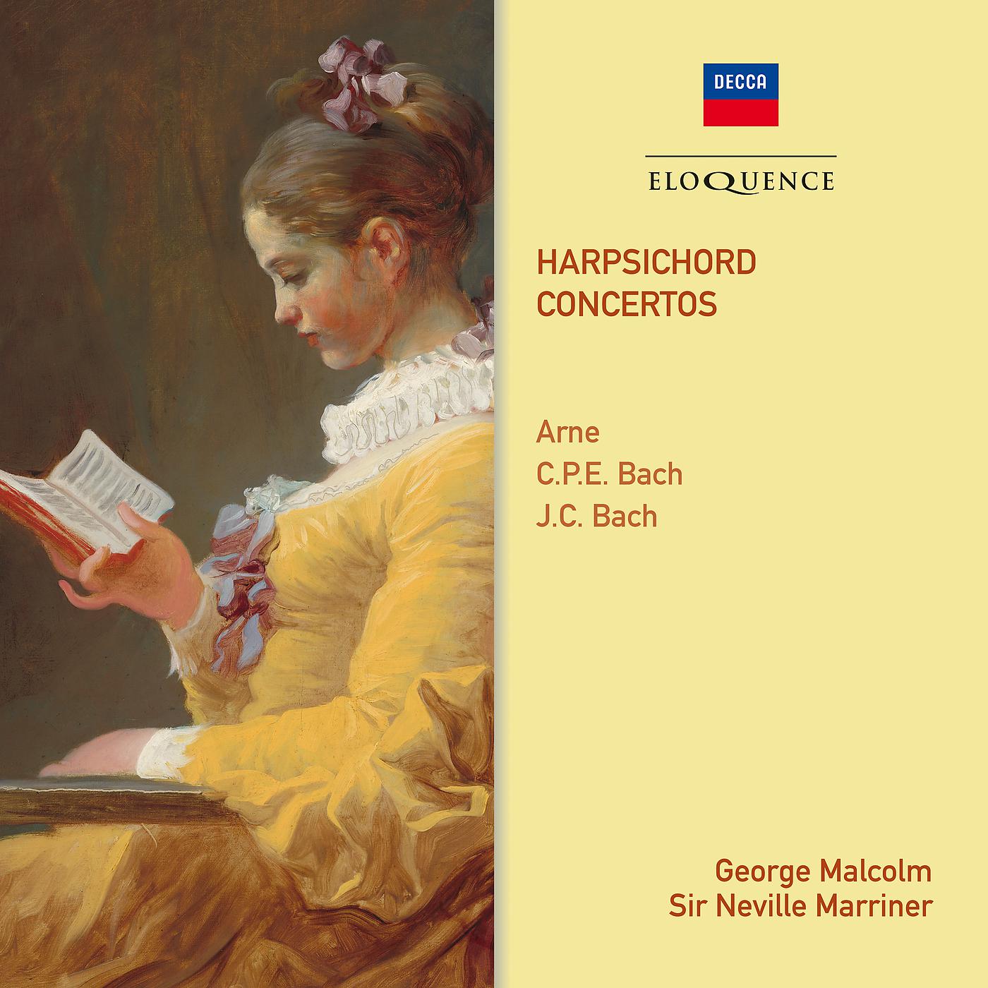 George Malcolm - C.P.E. Bach: Sinfonia in B flat, Wq 182 No.2 - 2. Poco adagio