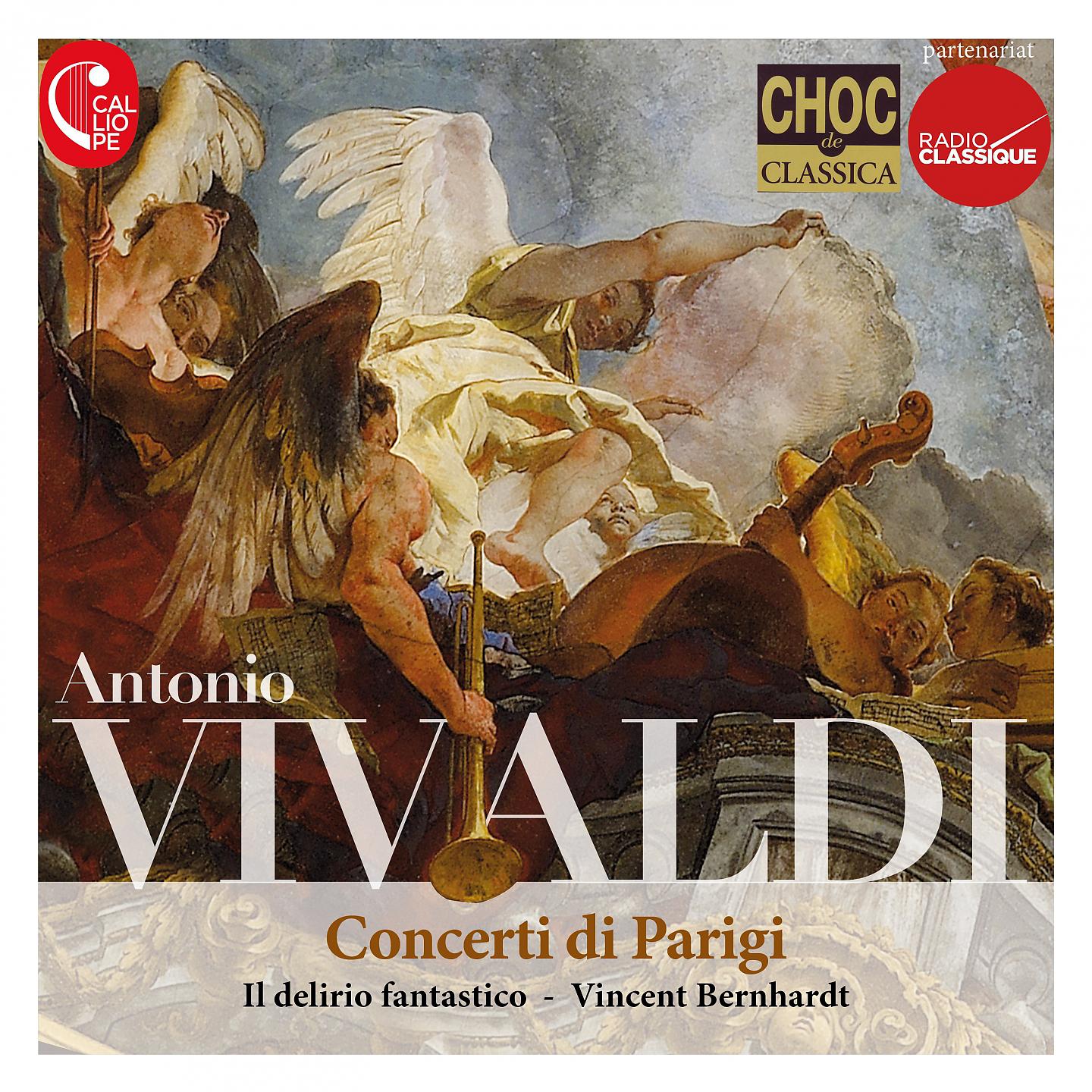 Постер альбома Vivaldi: Concerti di Parigi