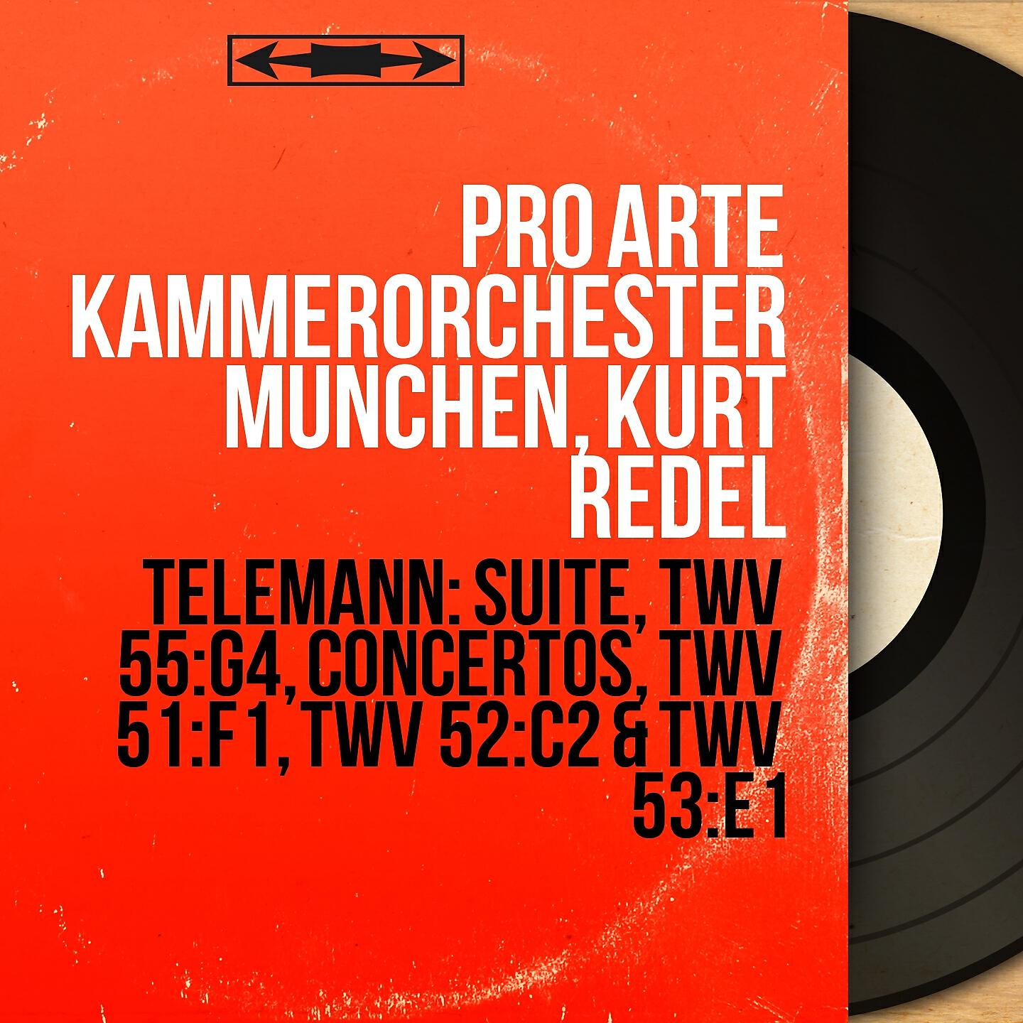 Pro Arte Kammerorchester München - Concerto for Two Violins in C Major, TWV 52:C2: I. Allegro