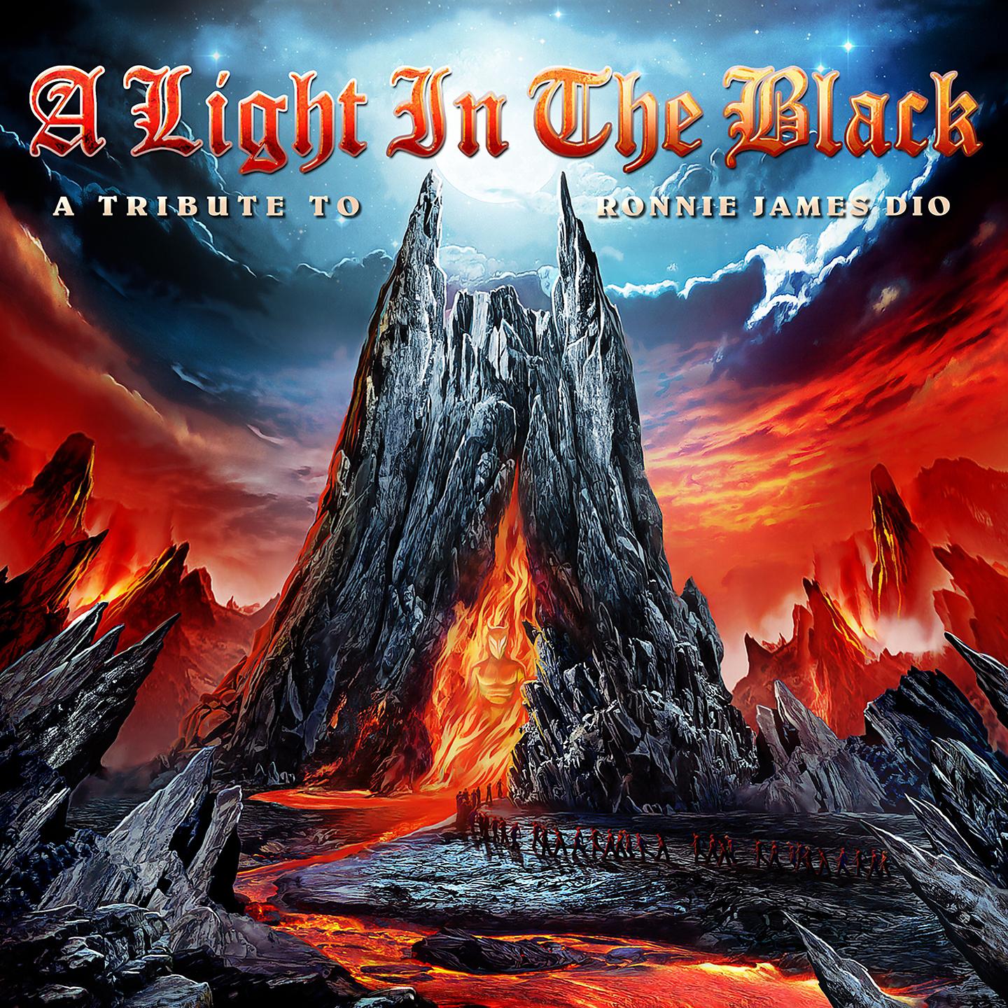 Постер альбома A Light in the Black - A Tribute to Ronnie James Dio