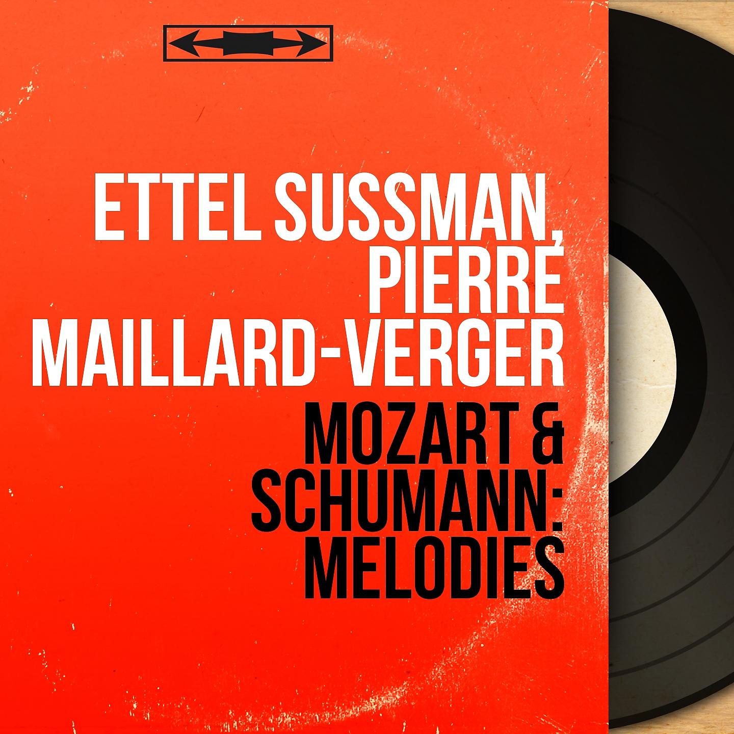 Постер альбома Mozart & Schumann: Mélodies
