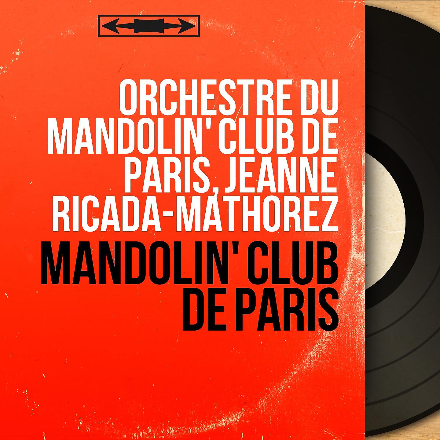 Постер альбома Mandolin' Club de Paris