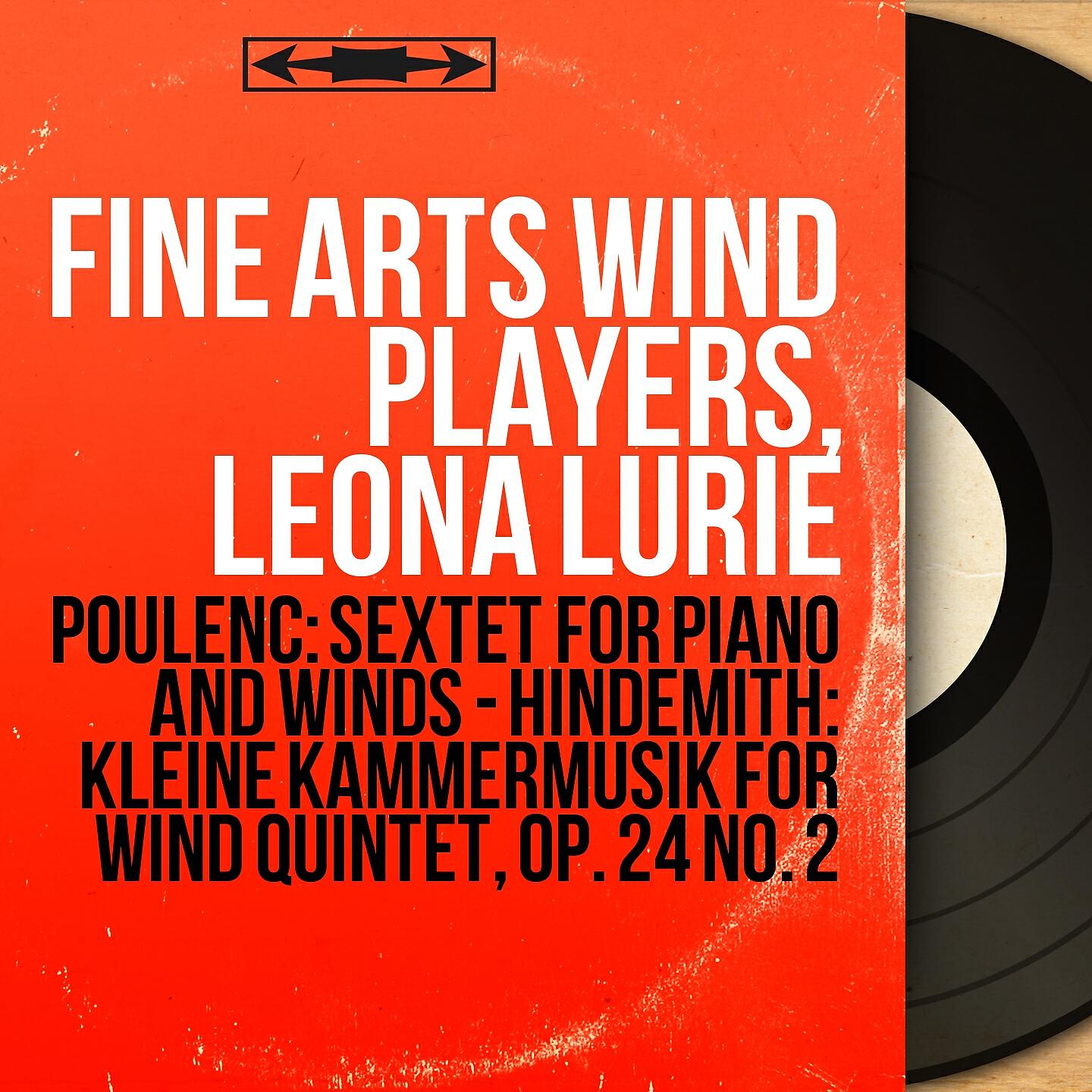 Fine Arts Wind Players - Sextet for Piano and Winds, FP 100: II. Divertissement. Andantino