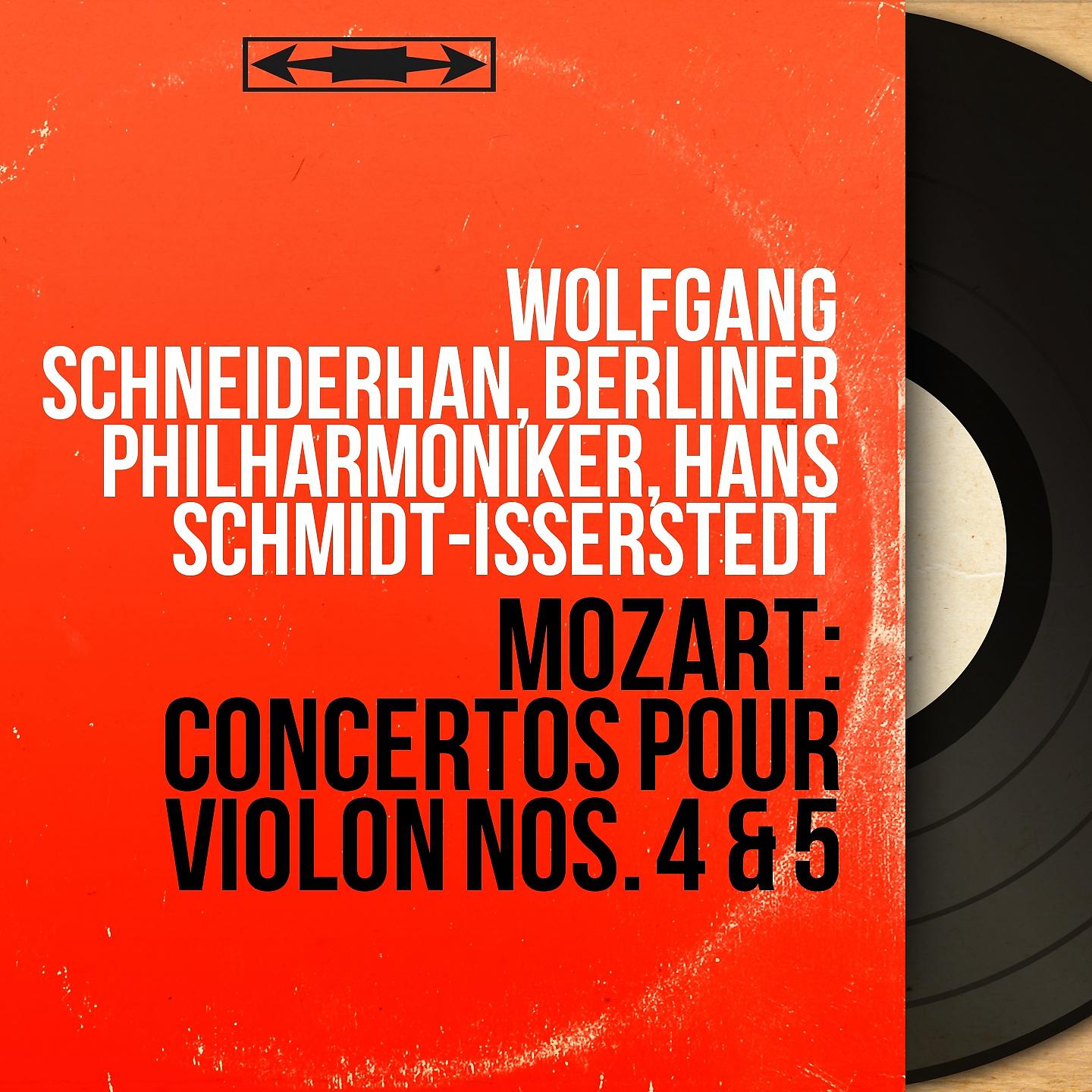 Постер альбома Mozart: Concertos pour violon Nos. 4 & 5