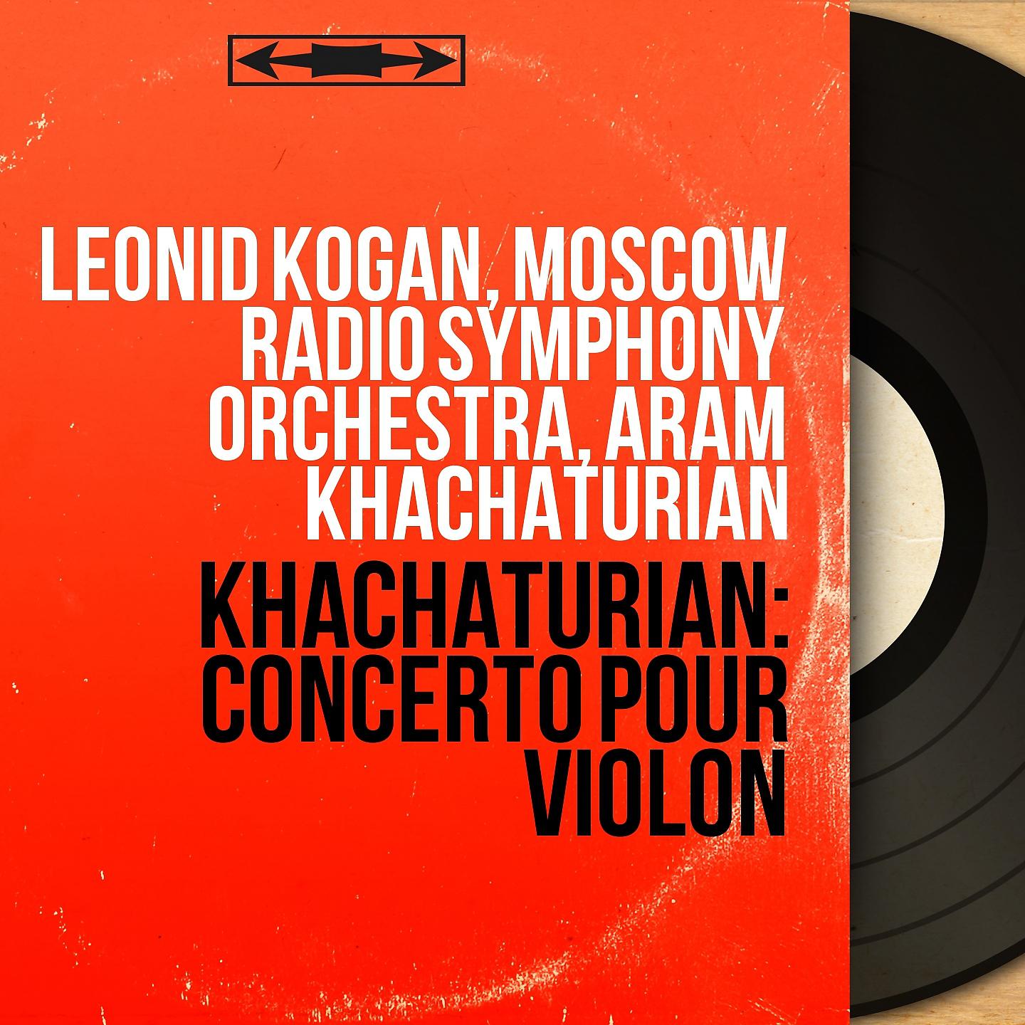 Постер альбома Khachaturian: Concerto pour violon