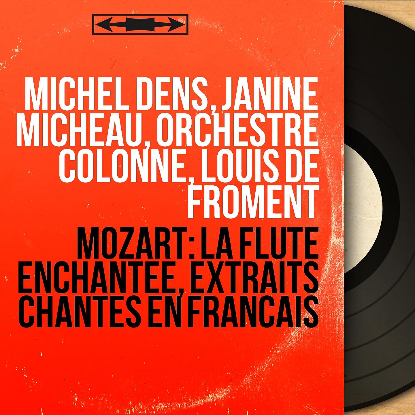 Orchestre Colonne - La flûte enchantée, K. 620, Act I: Air. 