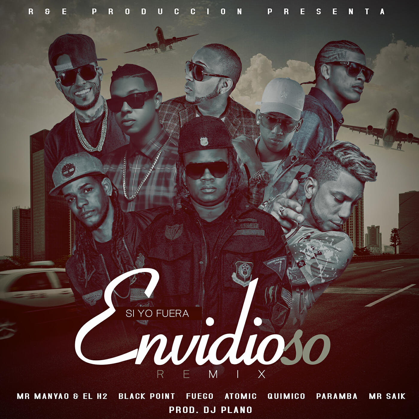 Mr Manyao & El H2 - Envidioso Remix (feat. Atomic, Quimico, Fuego, Black Point, Paramba & Mr Saik)