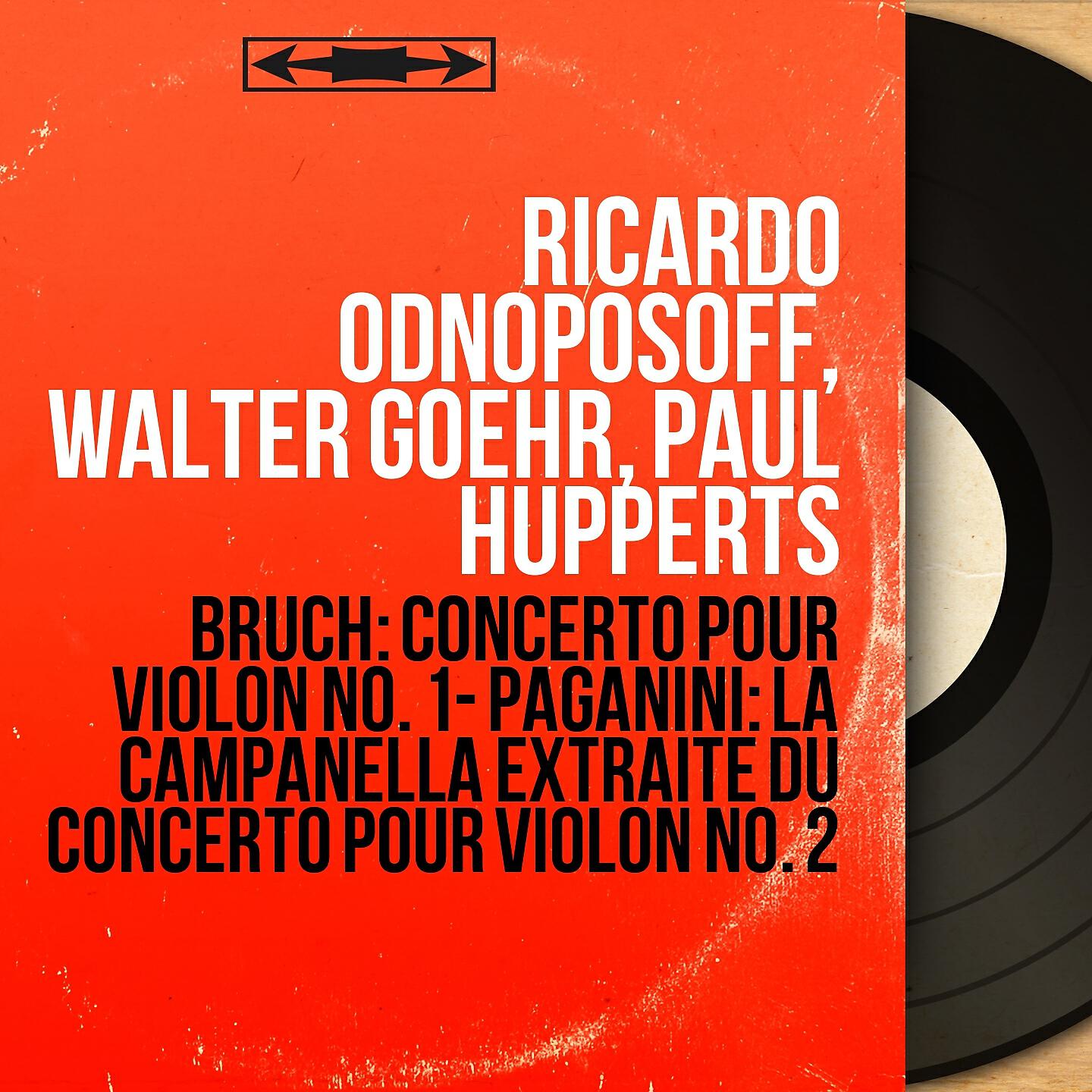 Ricardo Odnoposoff - Concerto pour violon No. 1 in G Minor, Op. 26: II. Adagio