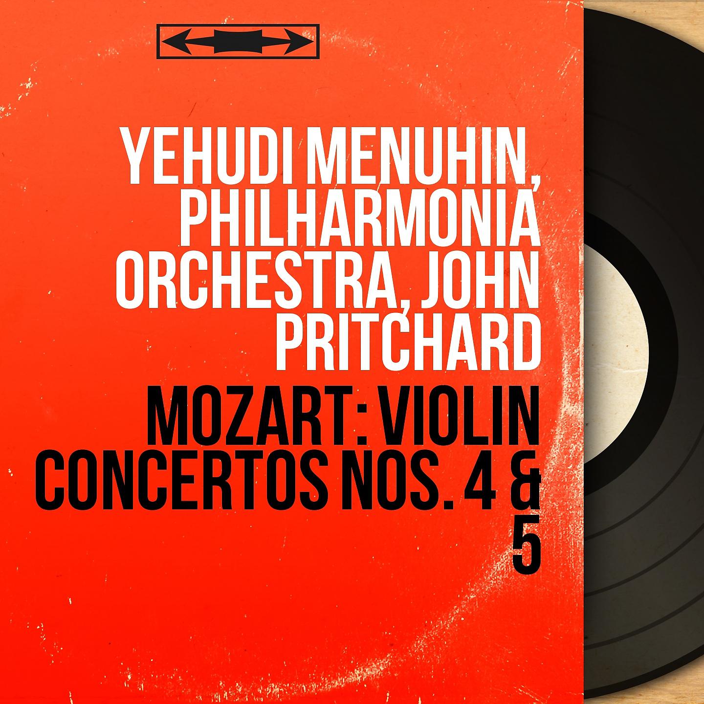 Постер альбома Mozart: Violin Concertos Nos. 4 & 5