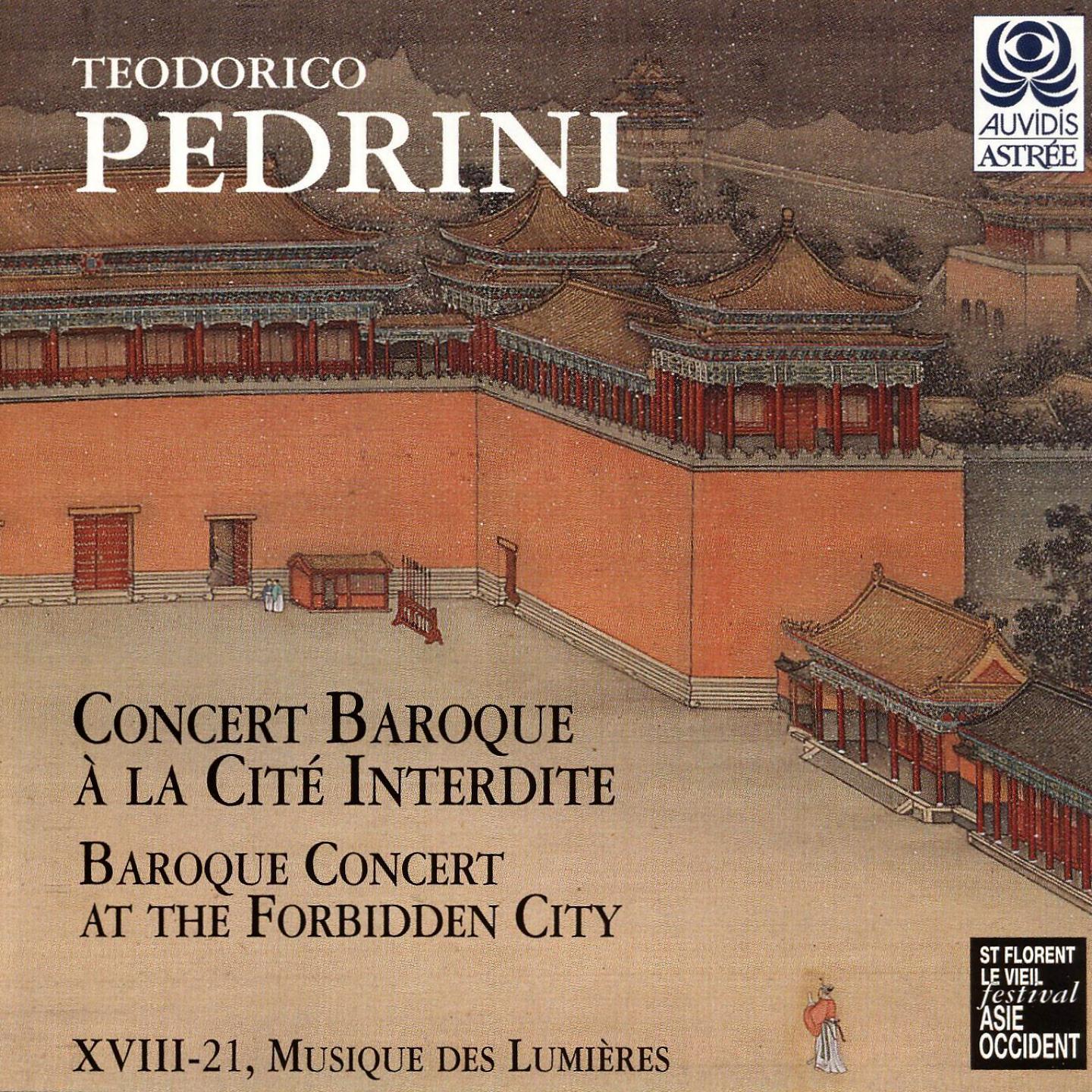Постер альбома Pedrini: Concert baroque à la Cité Interdite