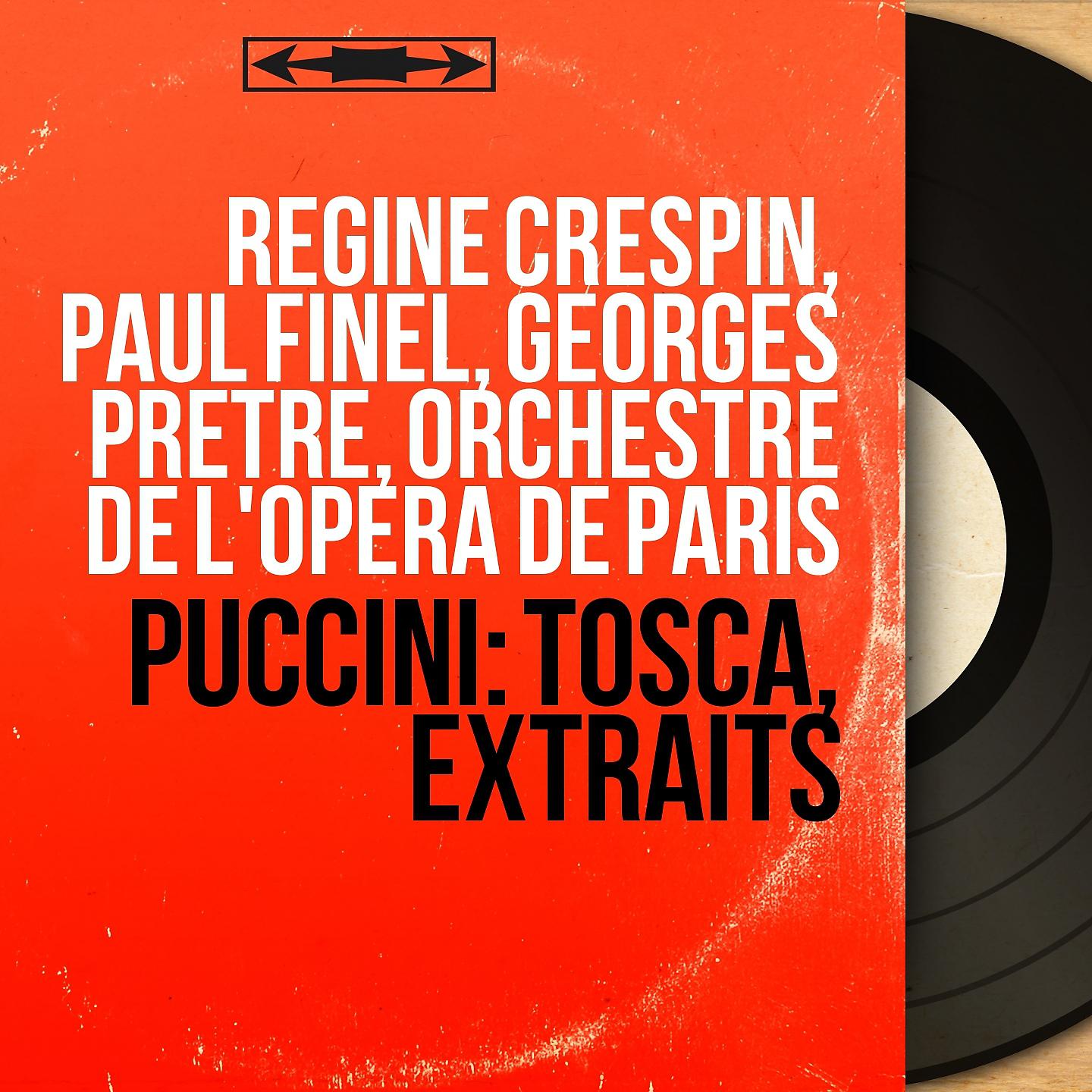 Постер альбома Puccini: Tosca, extraits