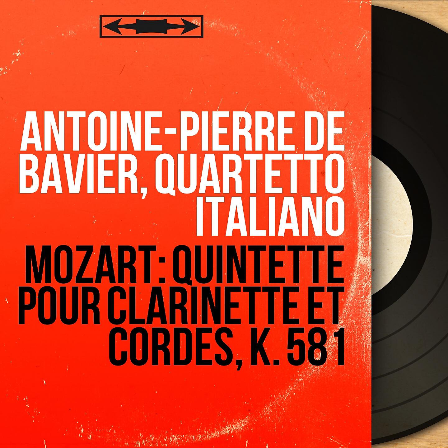 Antoine-Pierre de Bavier - Clarinet Quintet in A Major, K. 581: I. Allegro