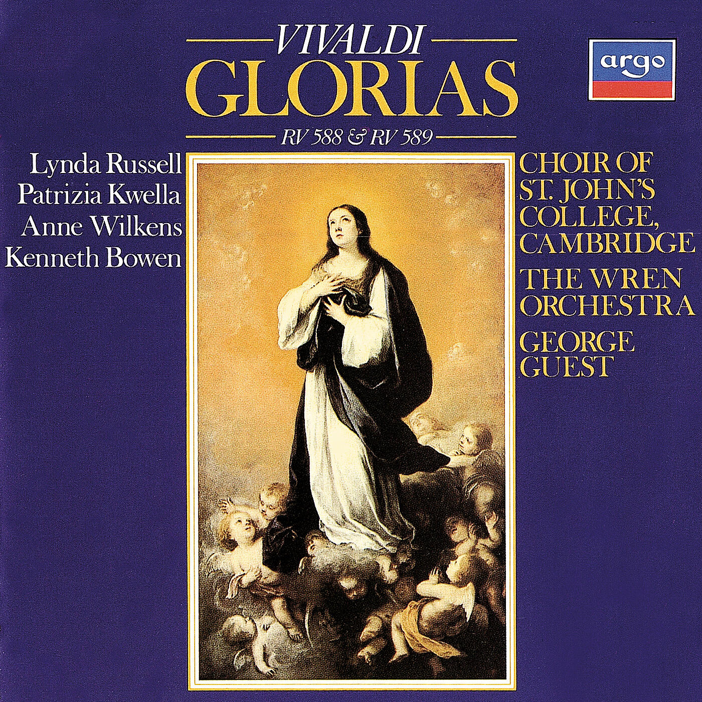 Choir Of St. John's College, Cambridge - Vivaldi: Gloria, RV588 - 2. Et in terra pax hominibus