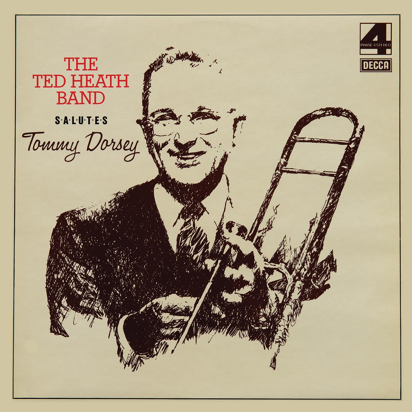 Постер альбома The Ted Heath Band Salutes Tommy Dorsey