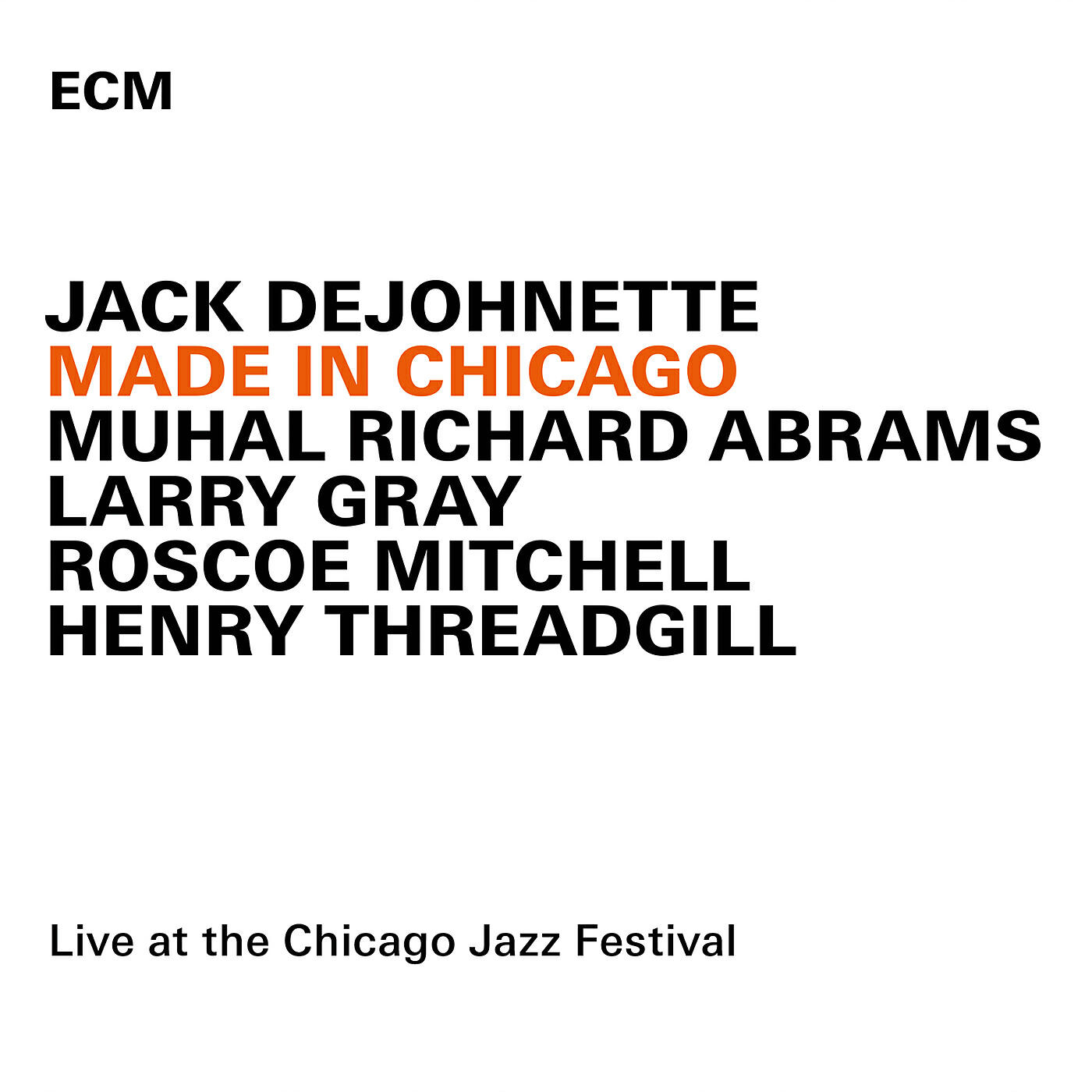 Jack DeJohnette - Chant (Live)