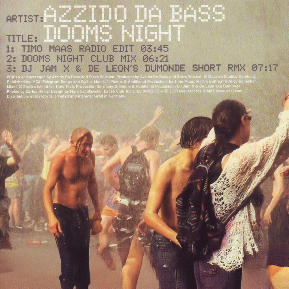 Azzido Da Bass & Stevo Wilcken - Dooms Night (Timo Maas Radio Edit)