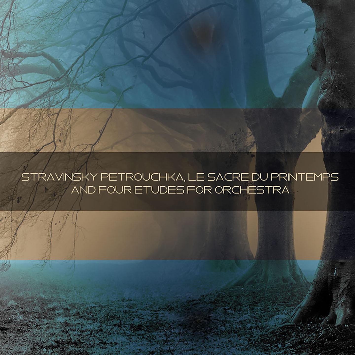 Постер альбома Stravinsky Petrouchka, Le Sacre du printemps and Four Etudes for Orchestra