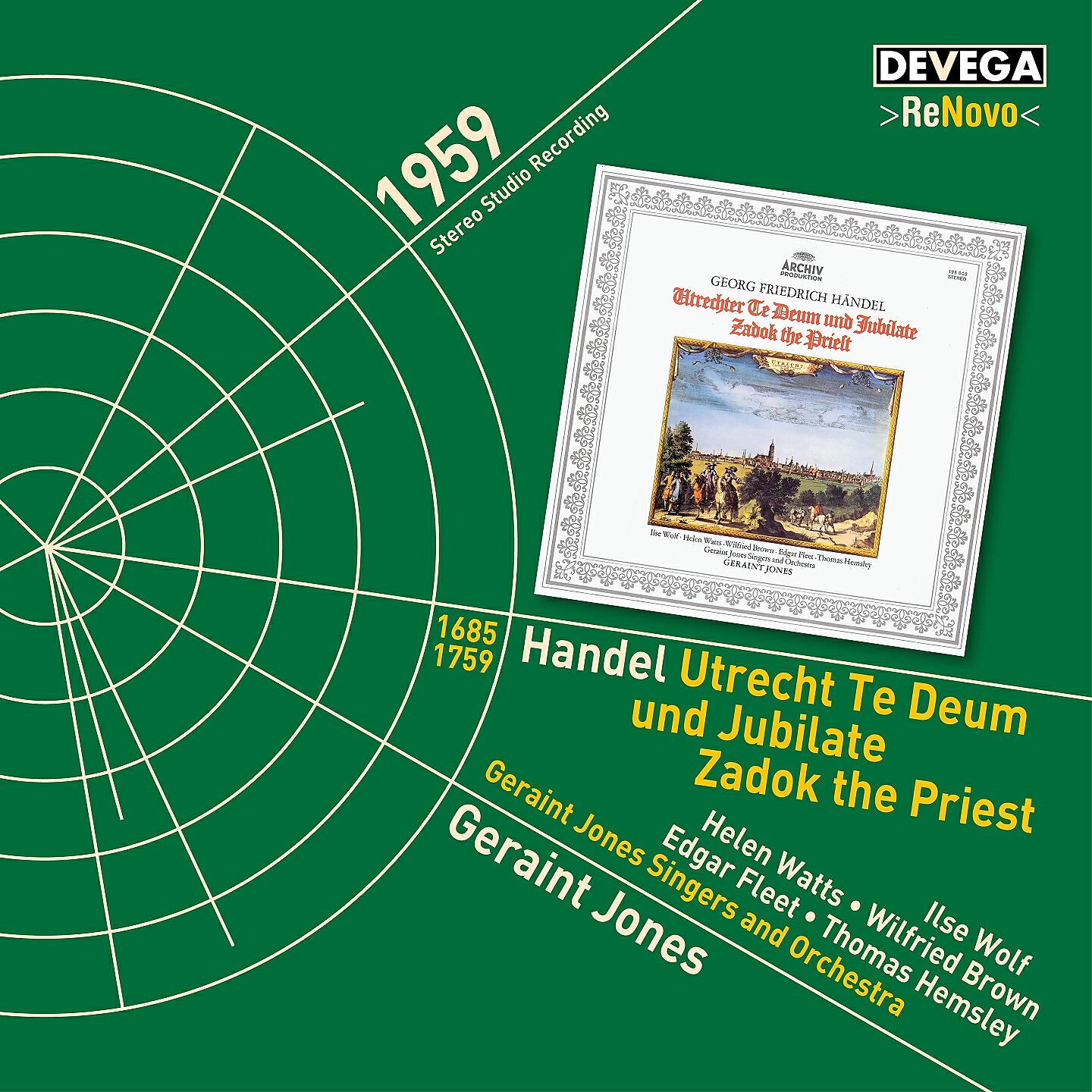 Geraint Jones Singers - Utrecht Te Deum, HWV 278: V. The glourious Company of the Apostles