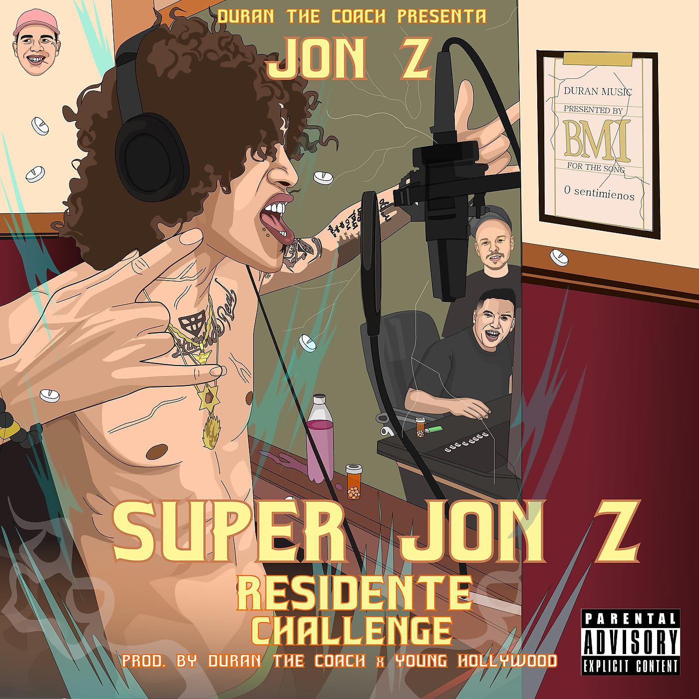 Постер альбома Super Jon-Z (Residente Challenge)