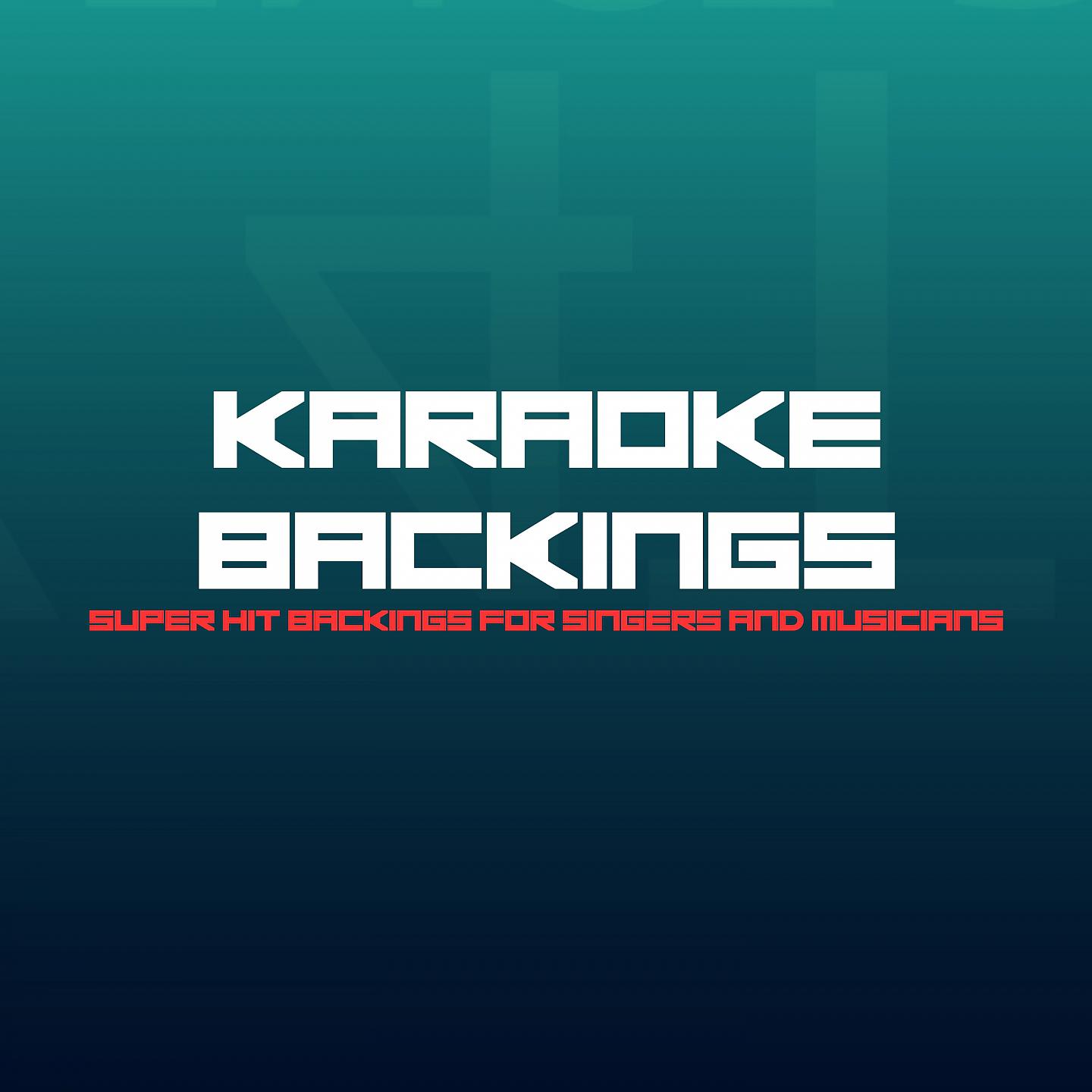Постер альбома Karaoke Backings, Vol. 34
