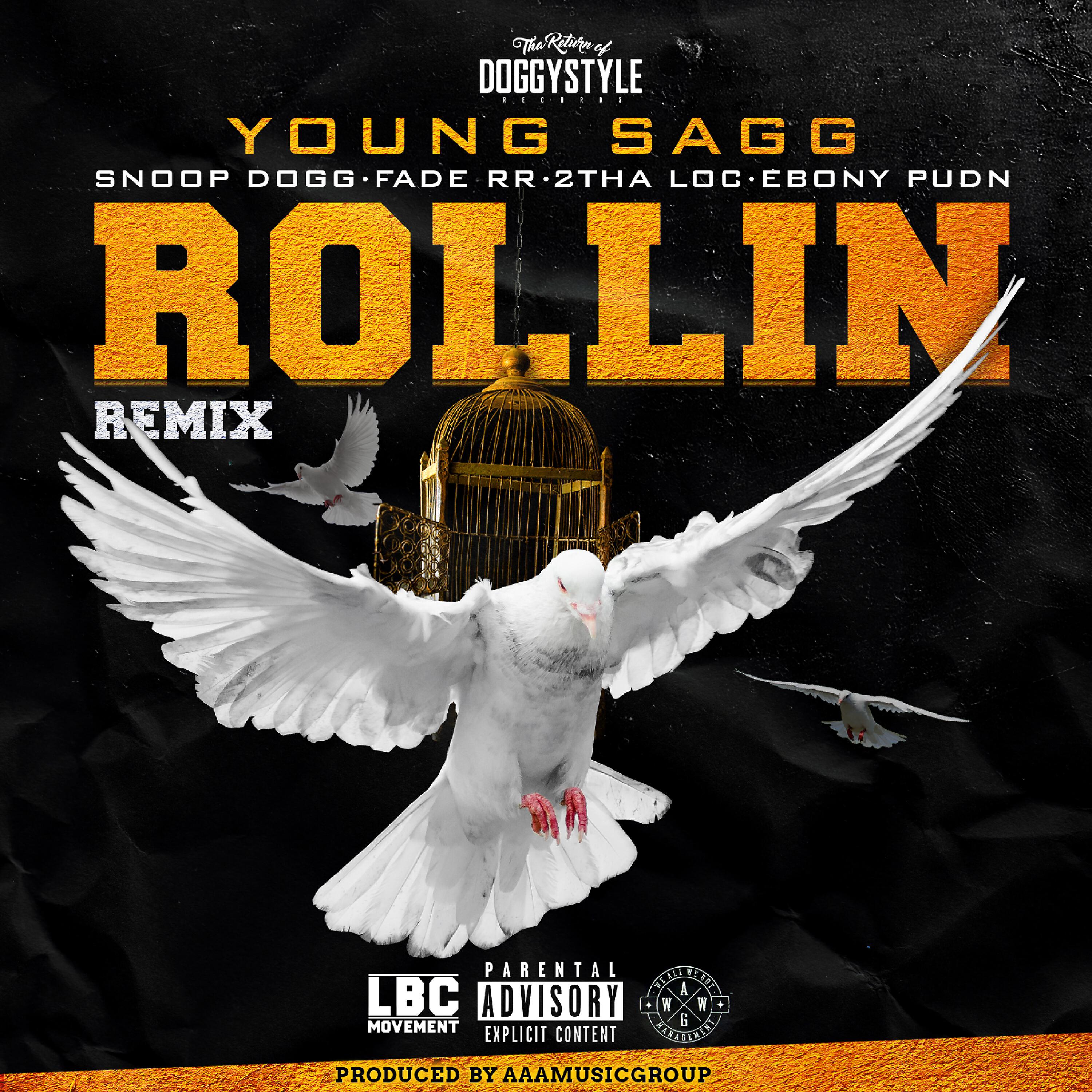 Young Sagg - Rollin (feat. Snoop Dogg, Fade RR, 2Tha Loc & Ebony Pudn)