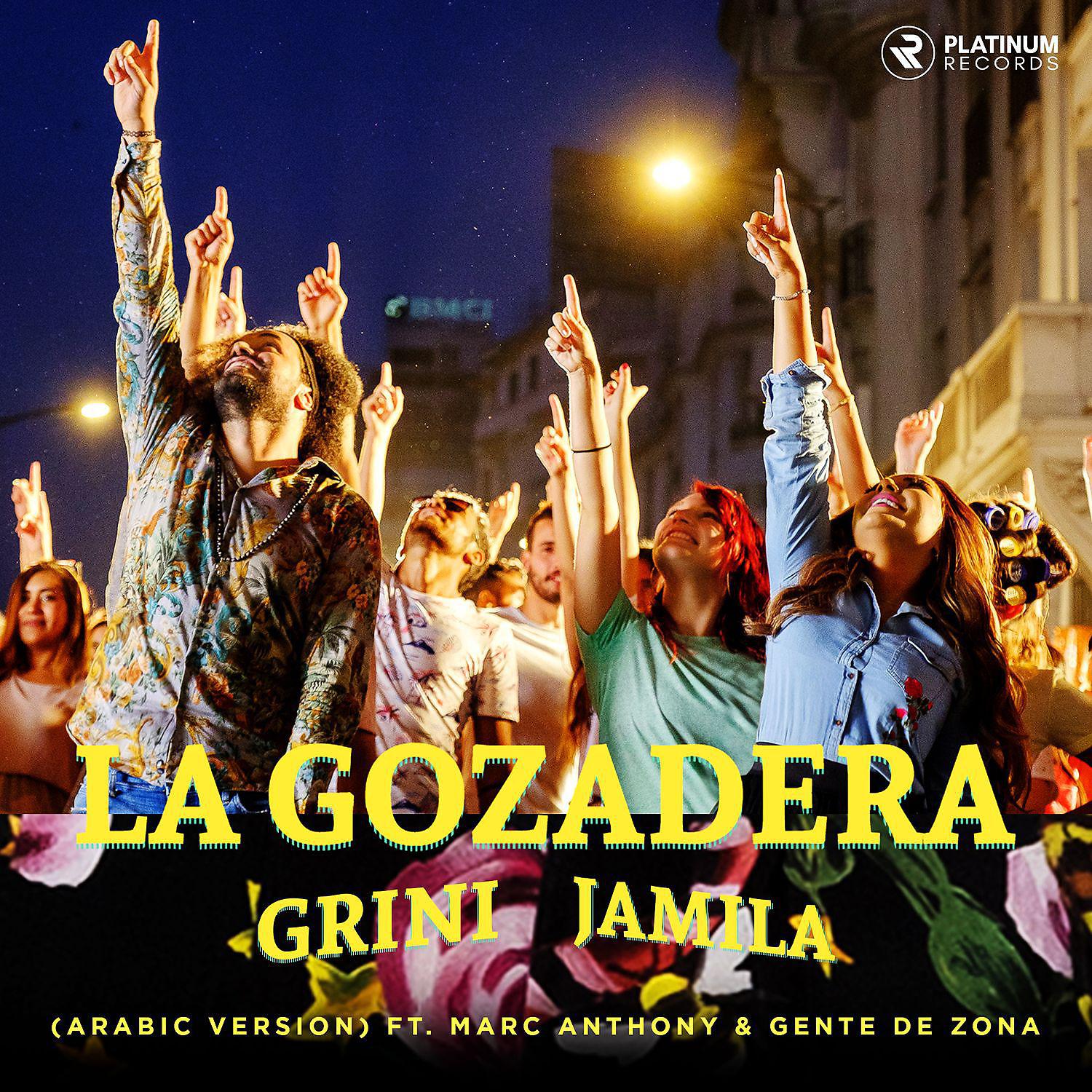 Постер альбома La Gozadera (feat. Marc Anthony & Gente de Zona) [Arabic Version]