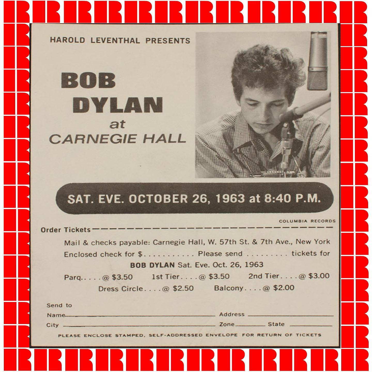 Постер альбома Live At Carnegie Hall 1963
