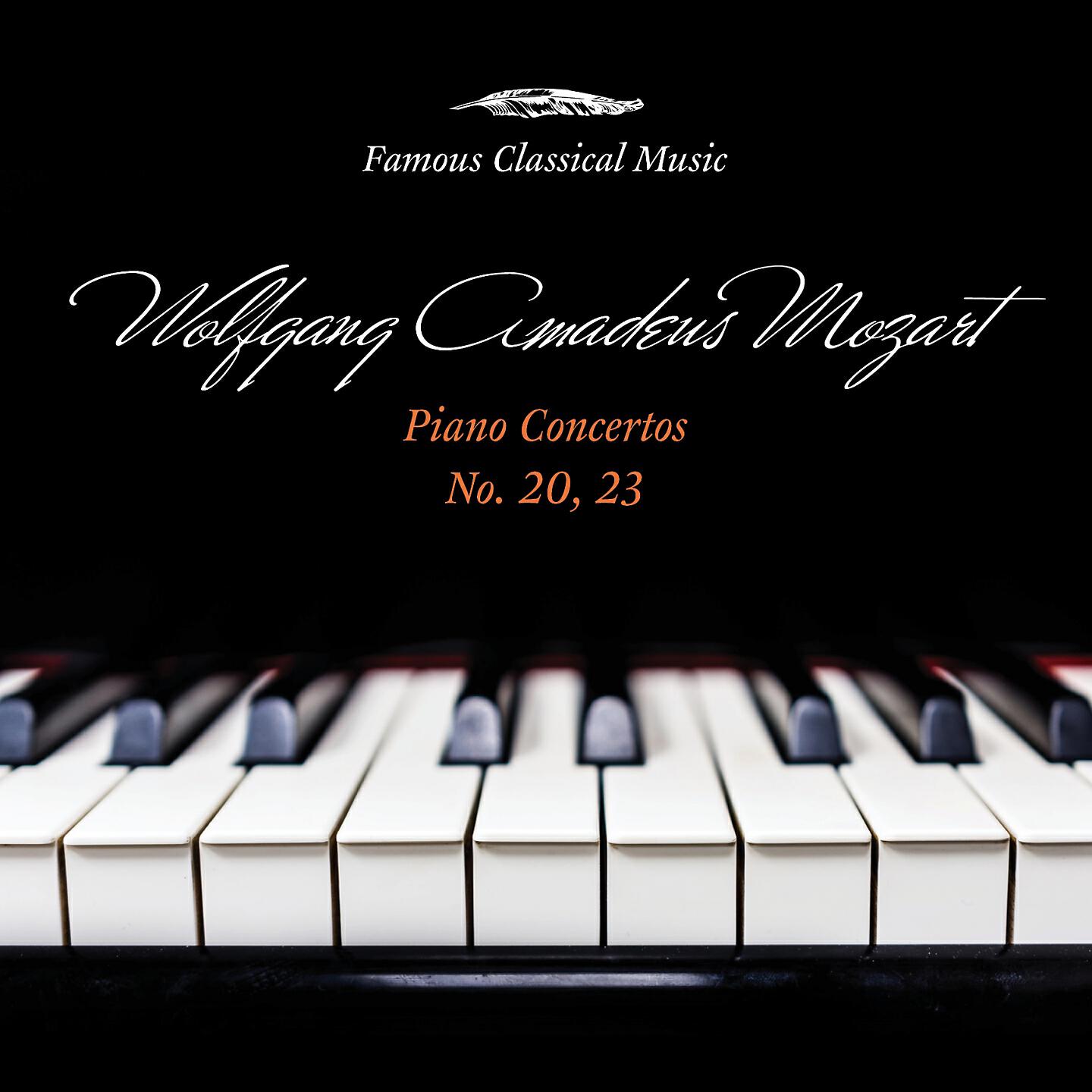 Постер альбома Wolfgang Amadeus Mozart: Piano Concertos Nos. 20 & 23