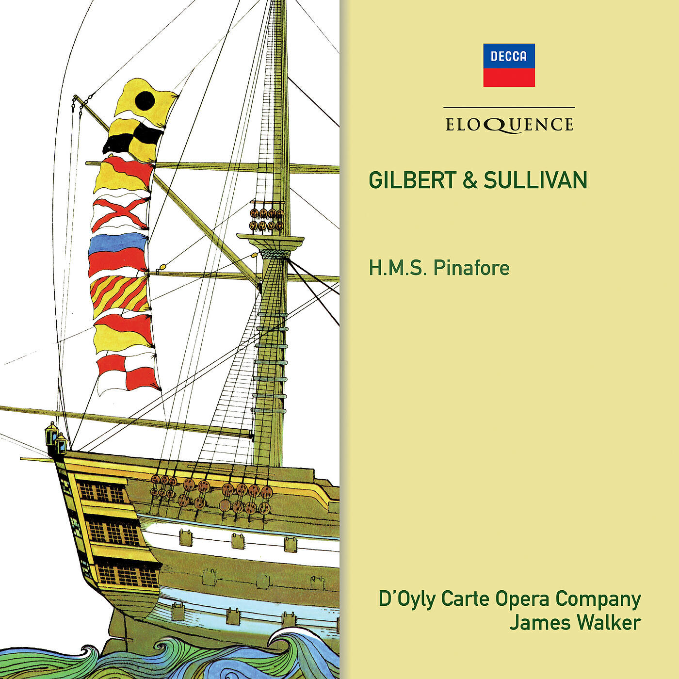 The D'Oyly Carte Opera Chorus - Sullivan: H.M.S. Pinafore / Act 1 - We sail the ocean blue