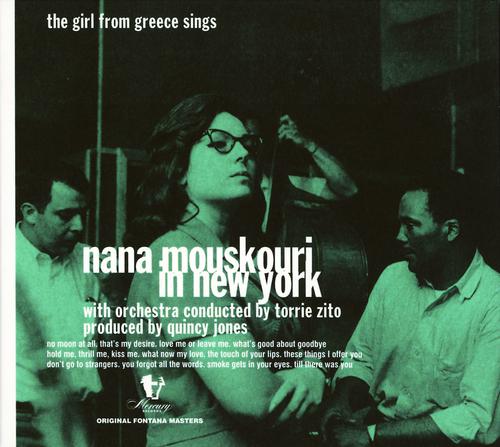 Постер альбома Nana Mouskouri In New York - The Girl From Greece Sings