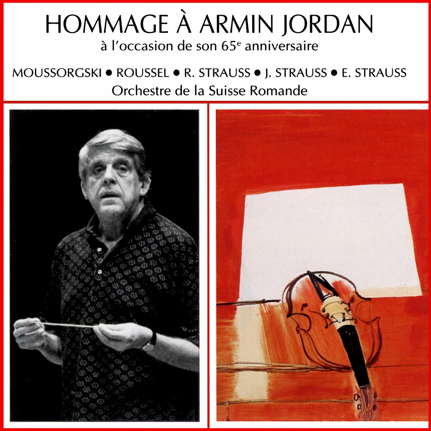Постер альбома Hommage à Armin Jordan