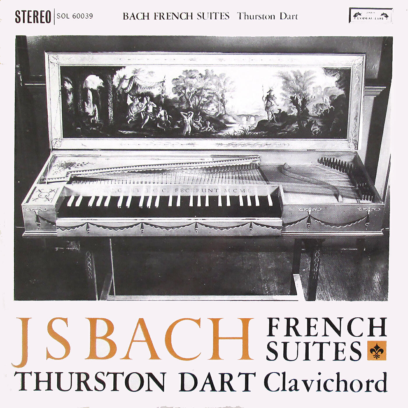 Thurston Dart - J.S. Bach: French Suite No. 6 in E Major, BWV 817 - 3. Sarabande