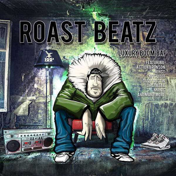 Roast Beatz - Heavy Ear Play (feat. Action Bronson, Jehst Brotherman & Stig of the dump)