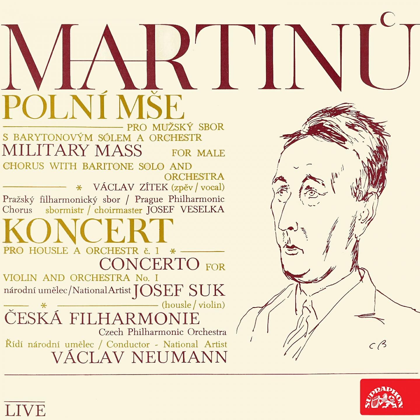 Czech Philharmonic - Field Mass. Cantata for Baritone, Male Chorus and Orchestra, H.279