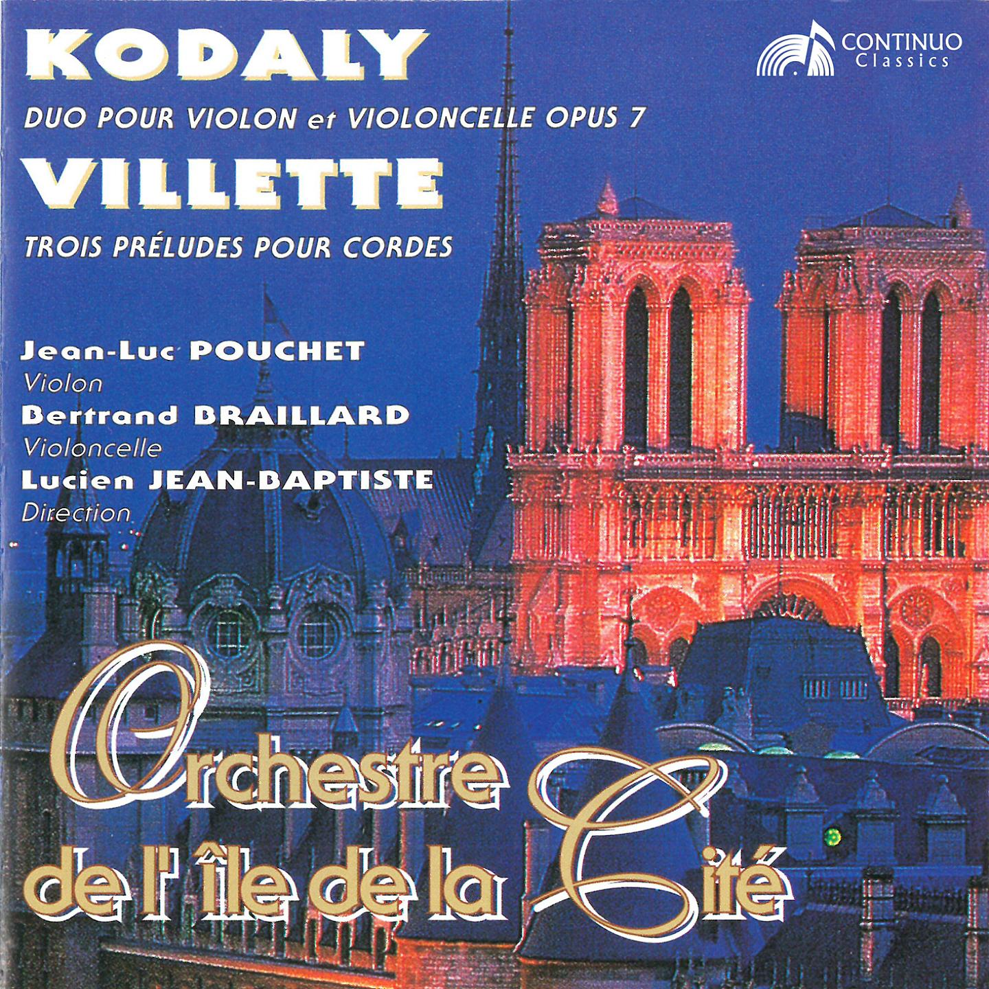 Постер альбома Kodály and Villette