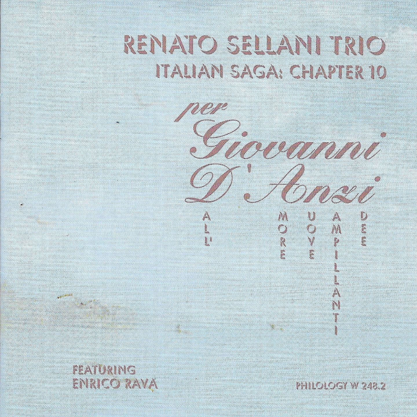 Renato Sellani Trio - Silenzioso slow