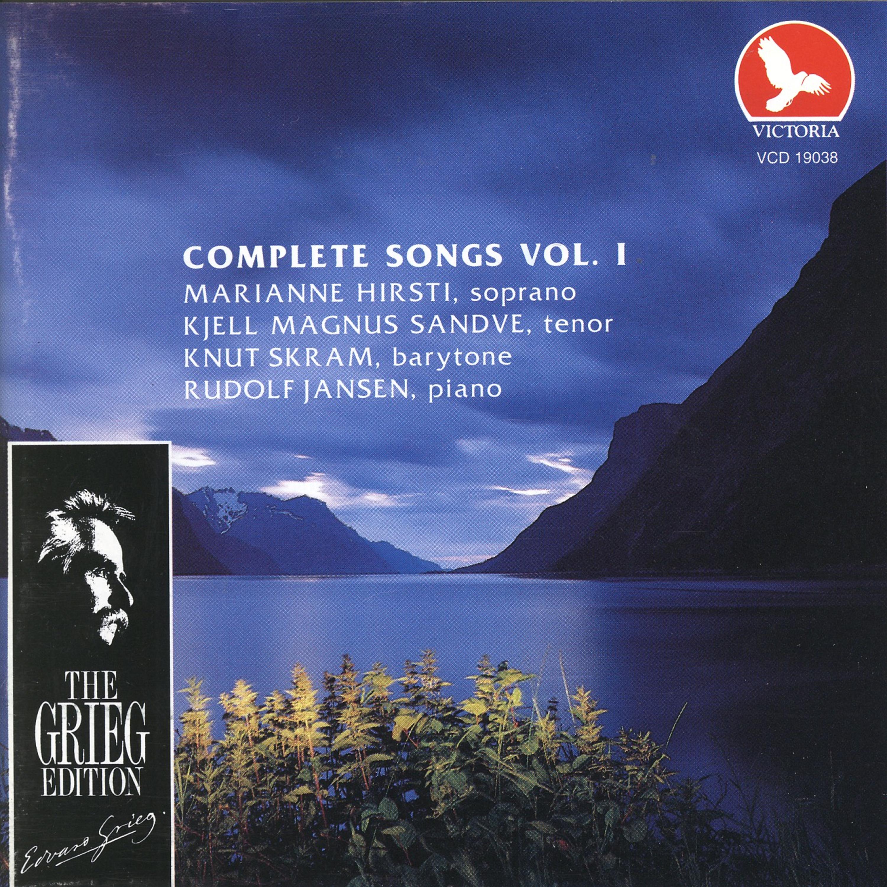 Постер альбома Edvard Grieg Complete Songs, Vol. 1