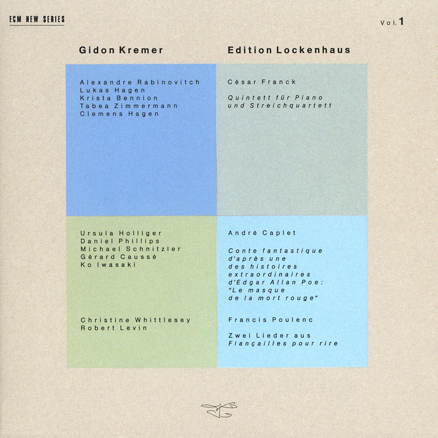 Постер альбома Poulenc, Stravinsky, Shostakovich: Edition Lockenhaus Vol. 1 & 2