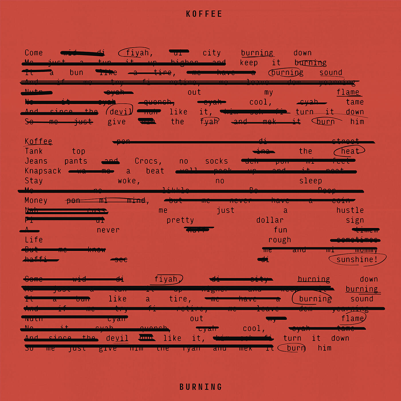 Koffee - Burning