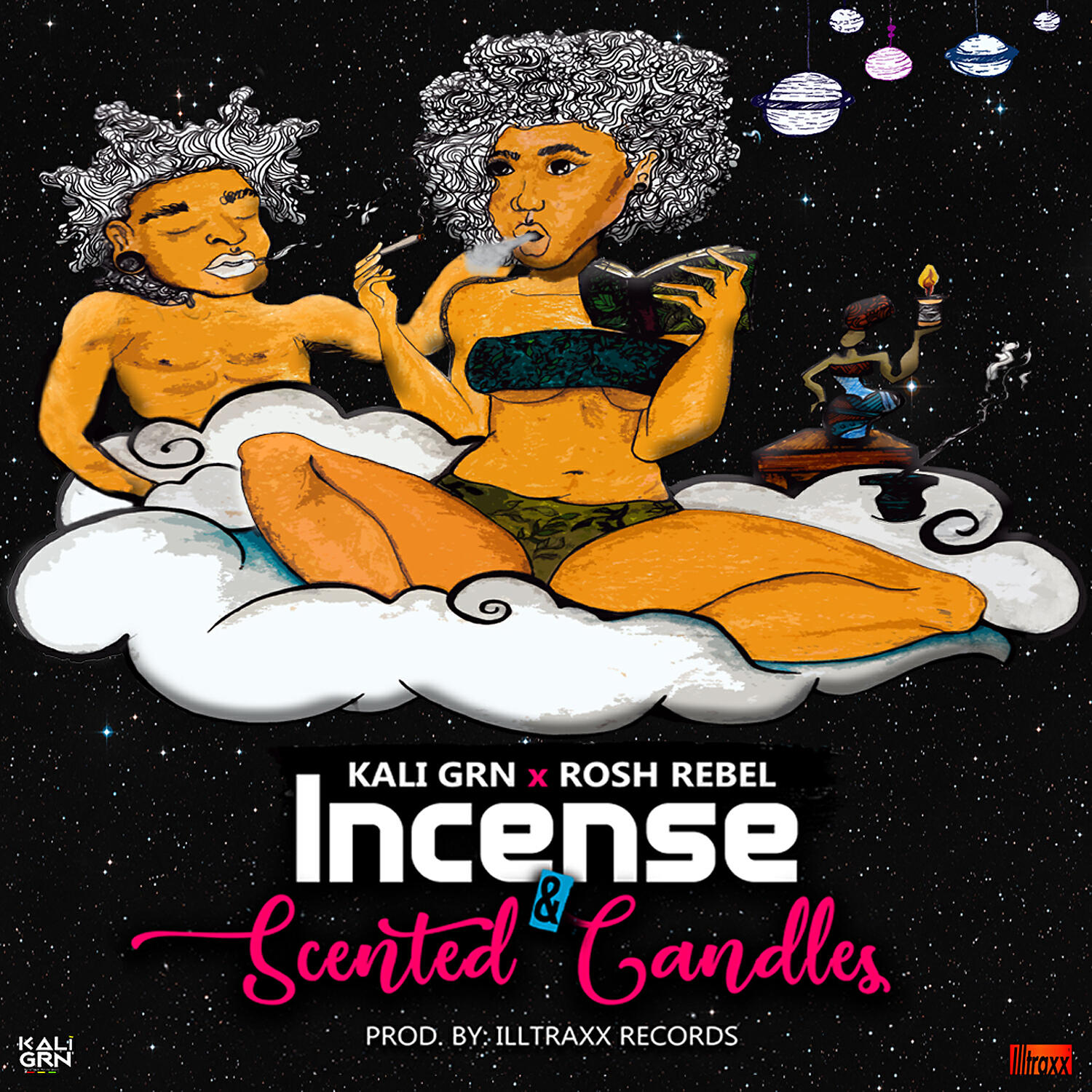 KALI GRN - Incense & Scented Candles (feat. Rosh Rebel)