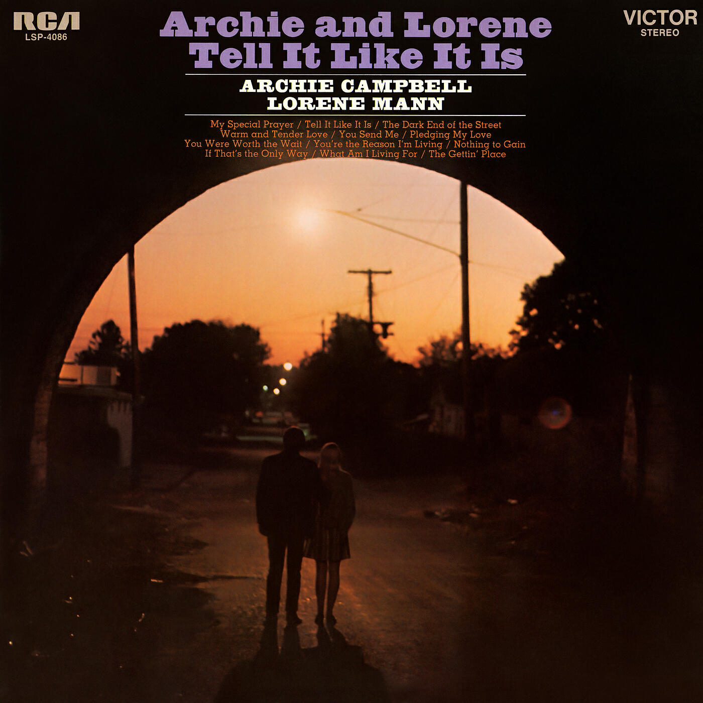 Archie Campbell and Lorene Mann - The Dark End of the Street