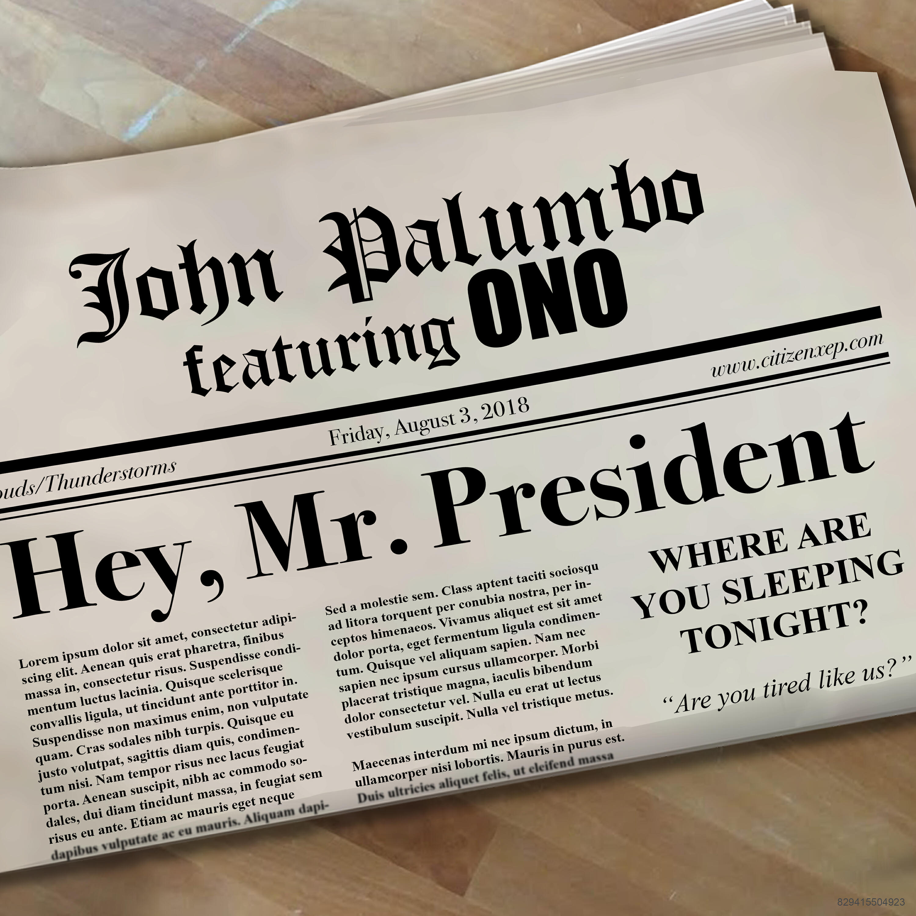 John Palumbo - Hey, Mr. President (DJ Strobe & Holden Cort Club Mix)